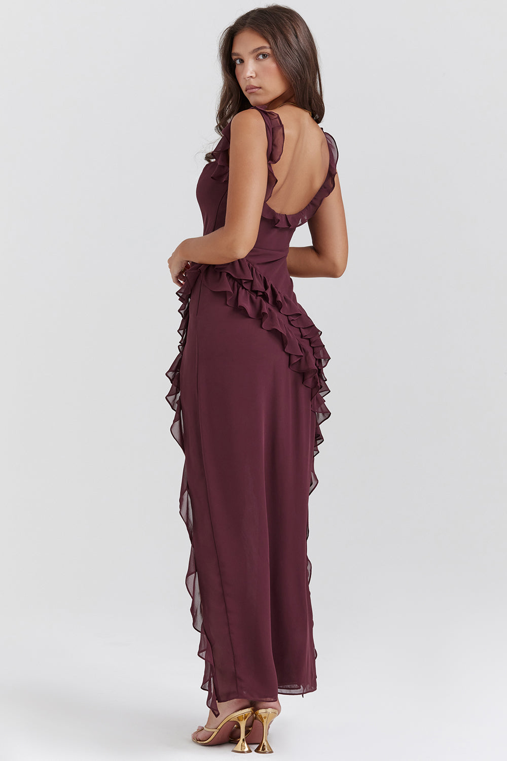 Quinley | Flowy Trim Dress