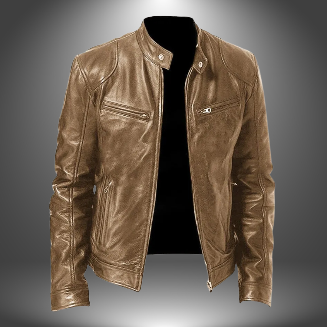 Florian - Handcrafted leather jacket for men