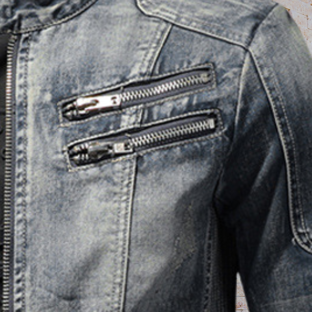 Jason - Robust and trendy jacket with stand-up collar