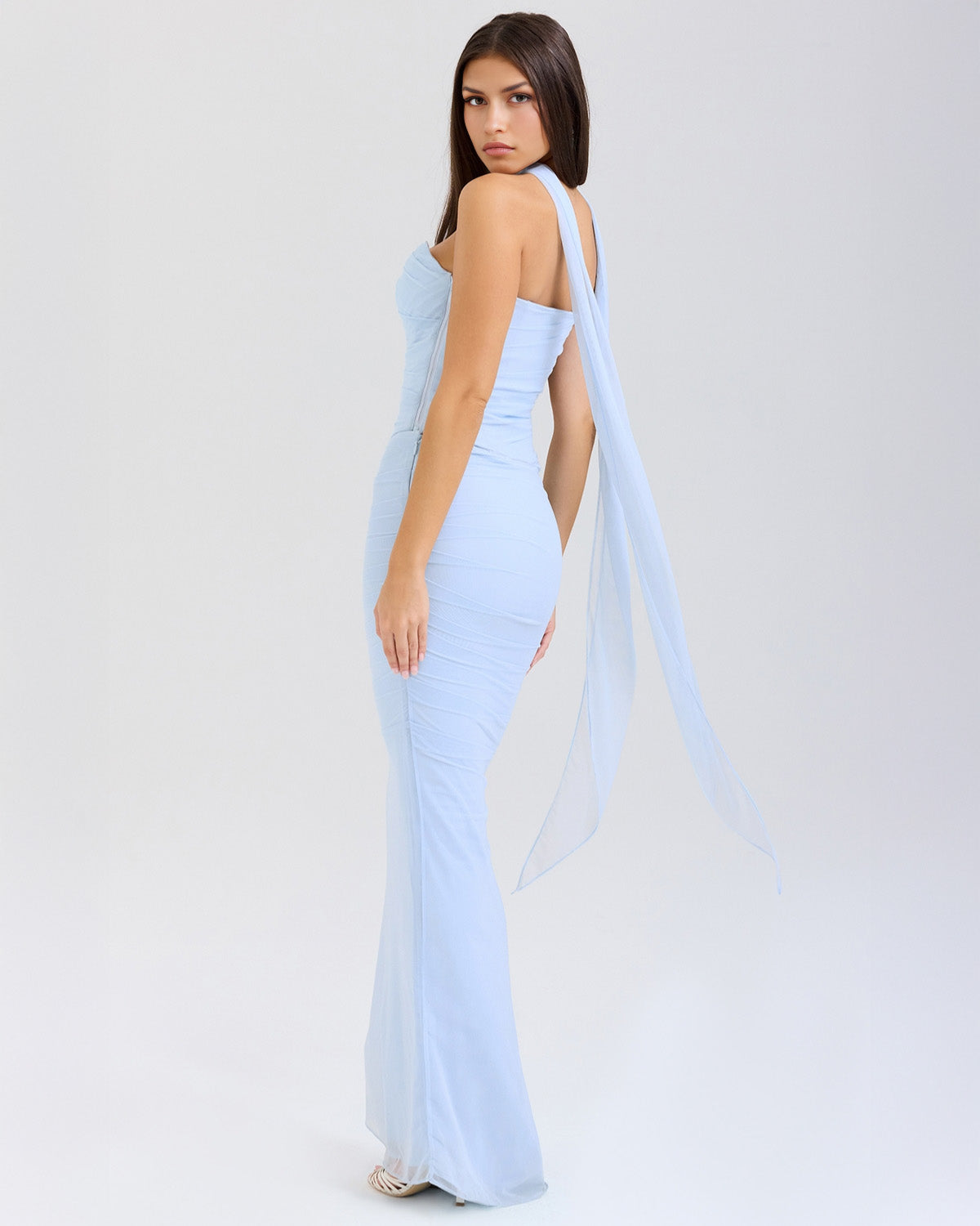 Joyce | Elegant Sculpted Gown