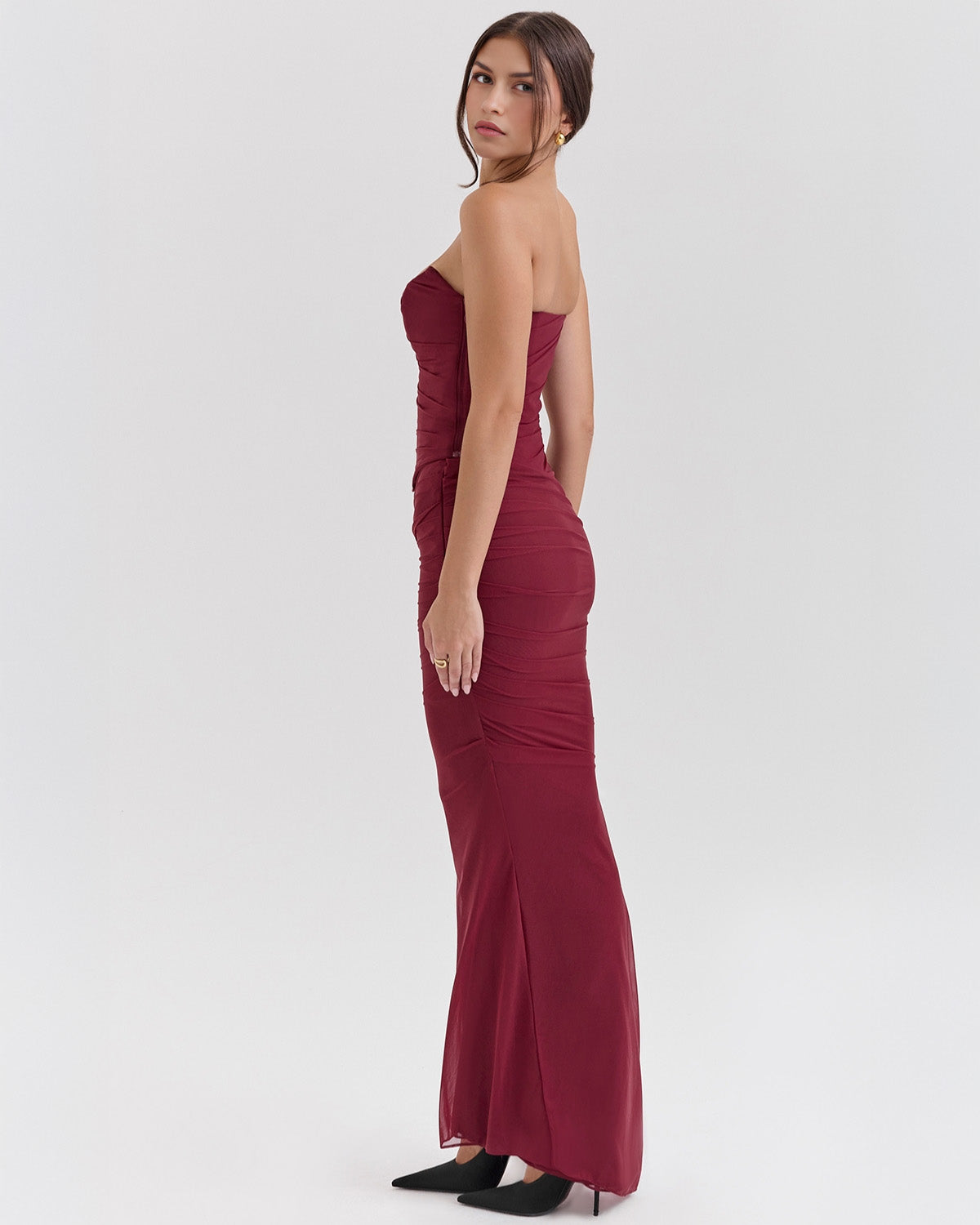 Joyce | Elegant Sculpted Gown
