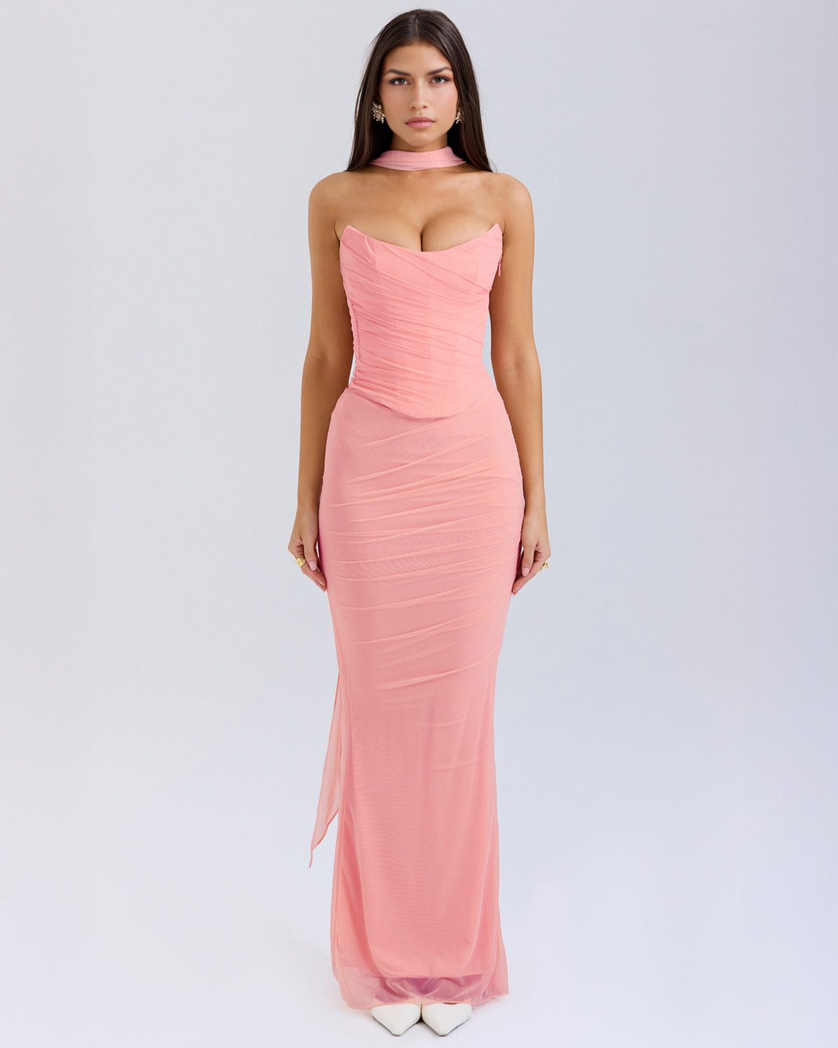 Joyce | Elegant Sculpted Gown