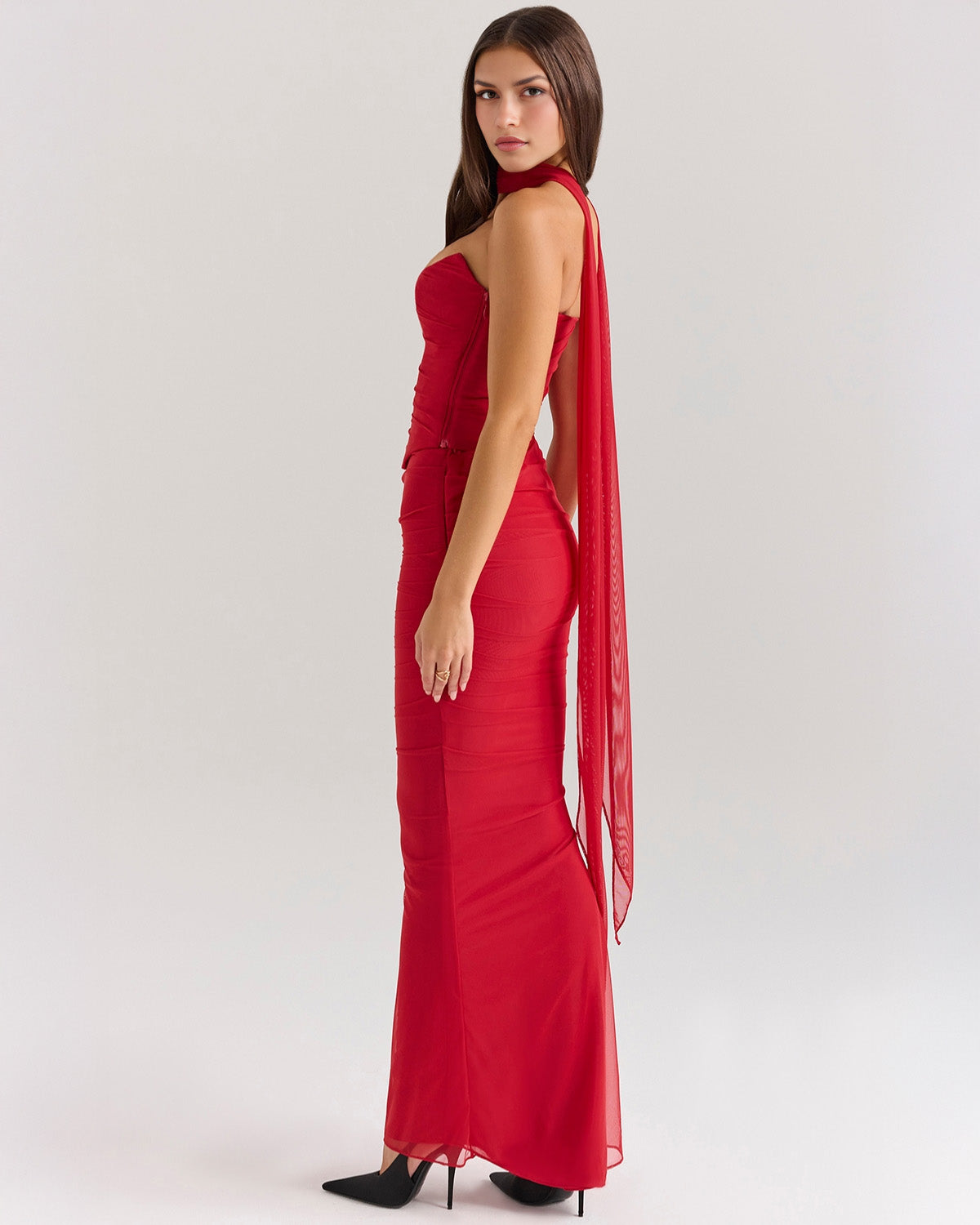 Joyce | Elegant Sculpted Gown