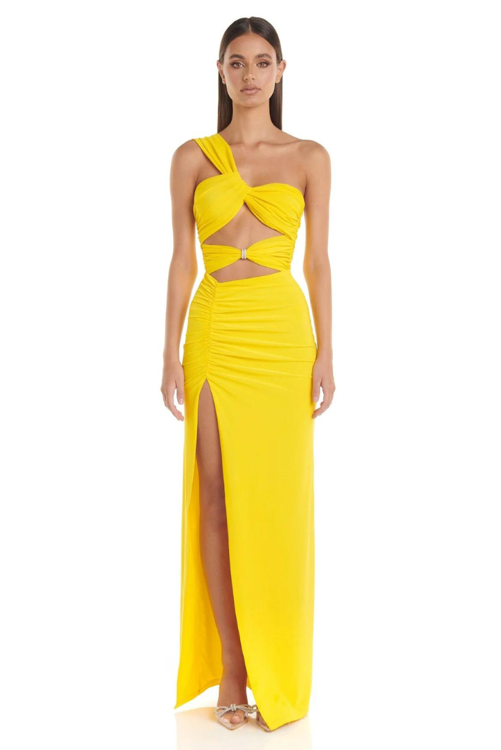 Briallene | Dazzling Cutout Gown