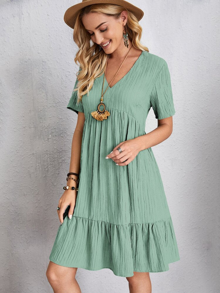Iris | Effortless & Comfortable Tummy-Flattering Dress