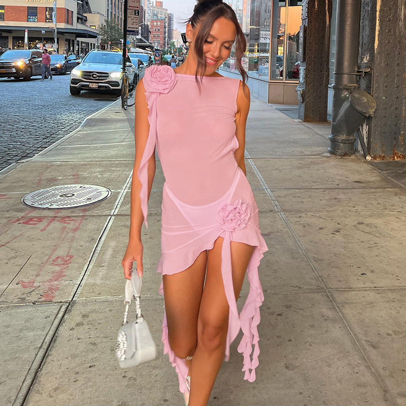 Faustine | Petalwave Mini Dress