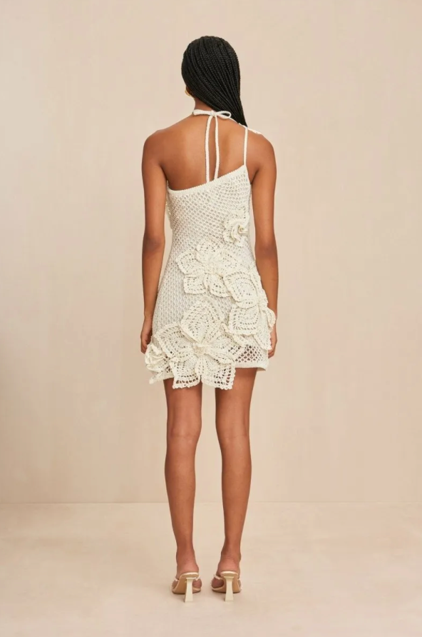 Claribel | Bloomweave Petal Dress