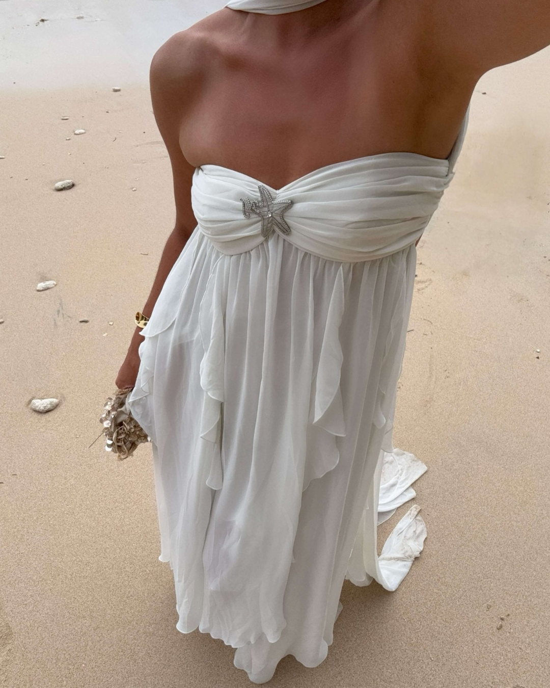 Oralie | Seabloom Drape Dress