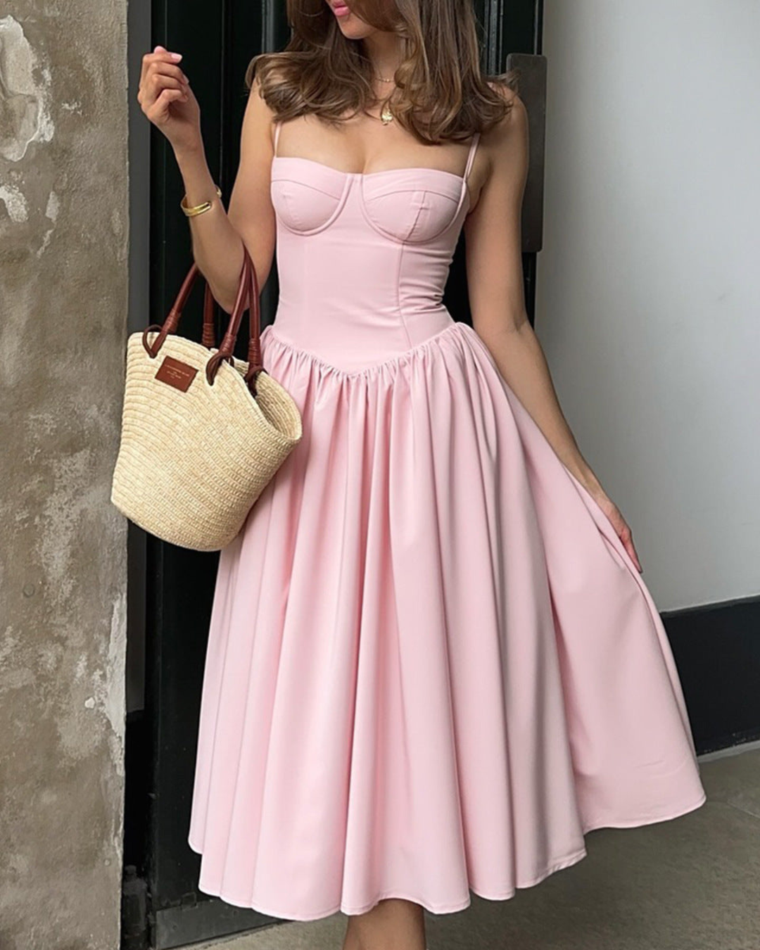 Fauna | Sweetheart Midi Dress