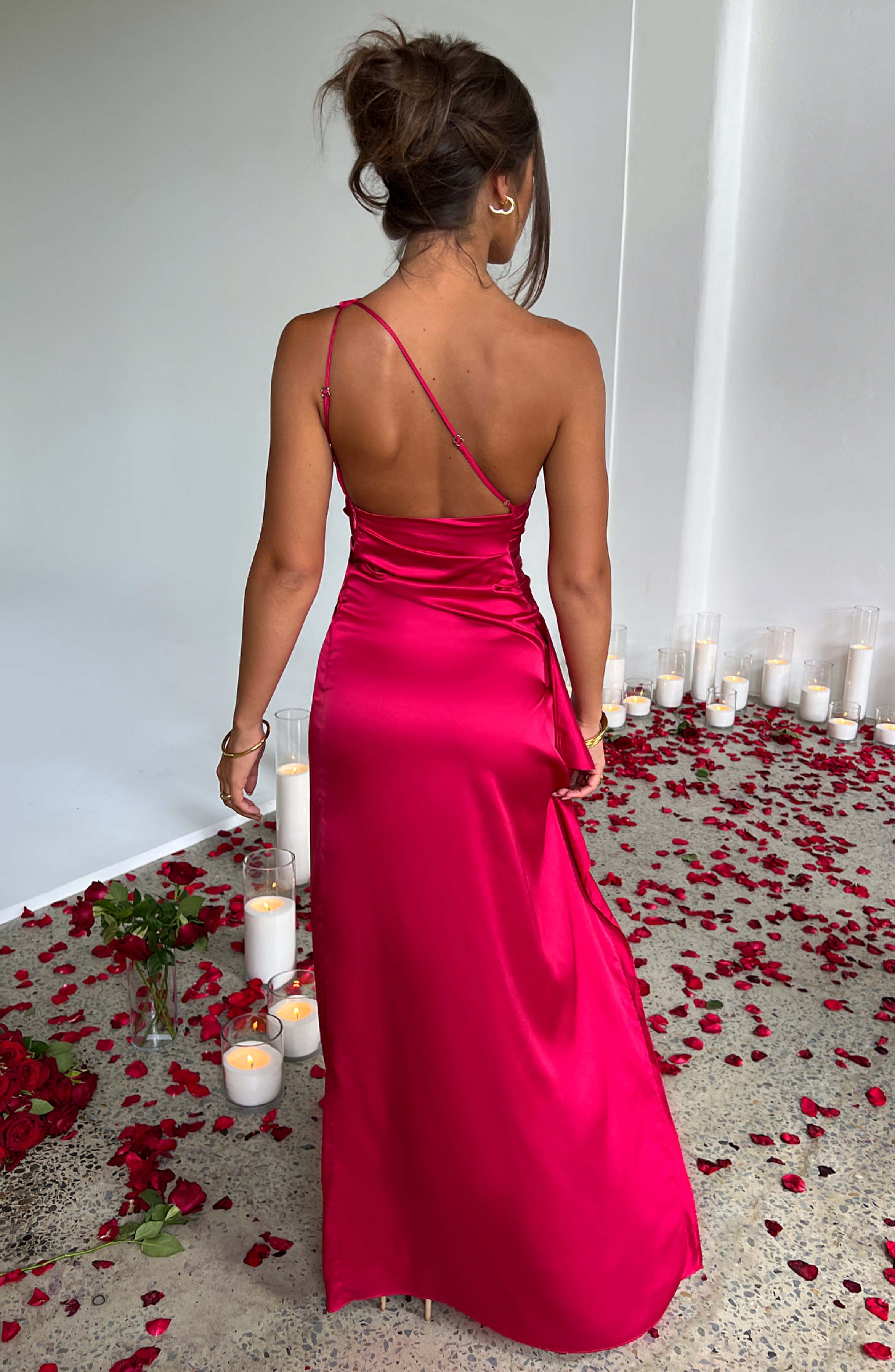 Freya | Radiant Satin Gown