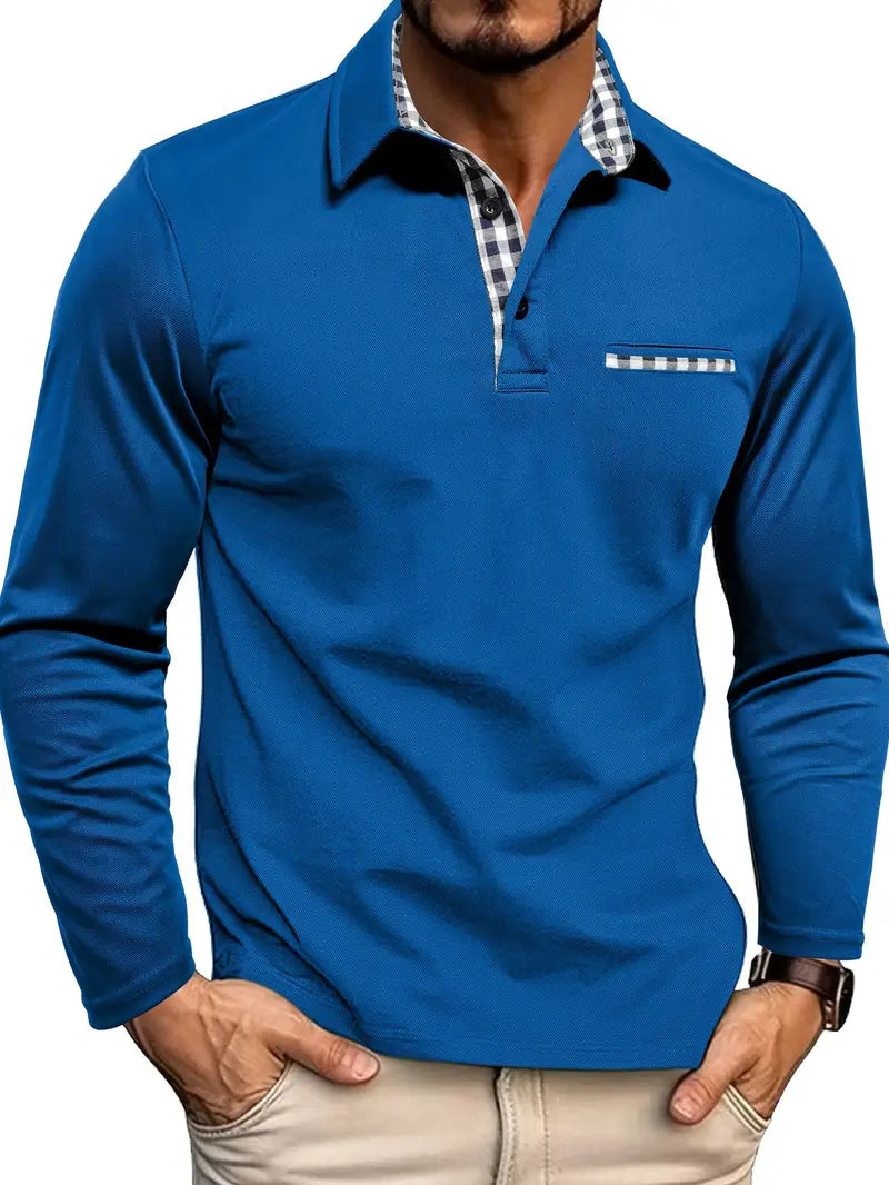 Rowan – Long-Sleeved Polo Shirt