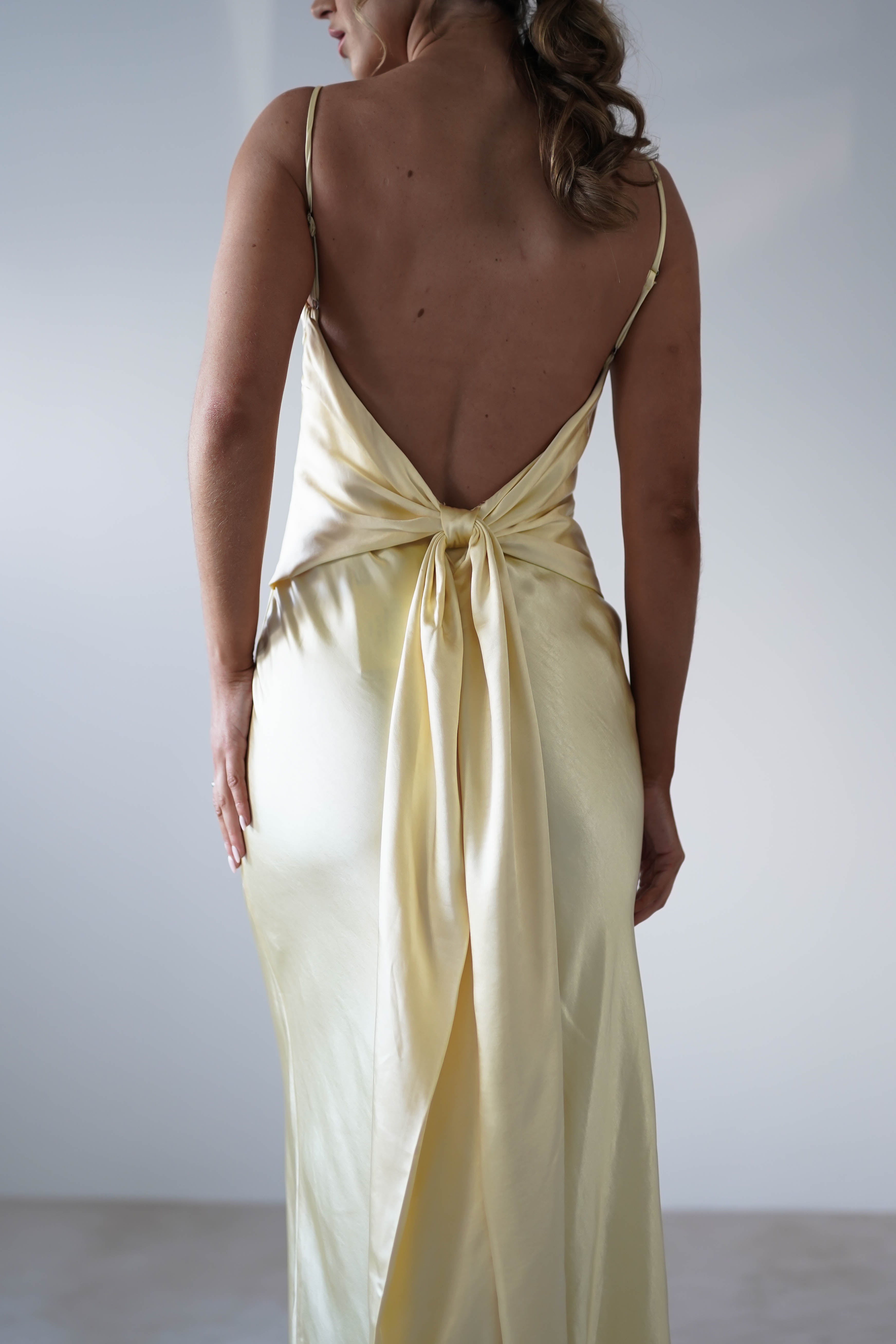 Melisande | Glowline Satin Dress