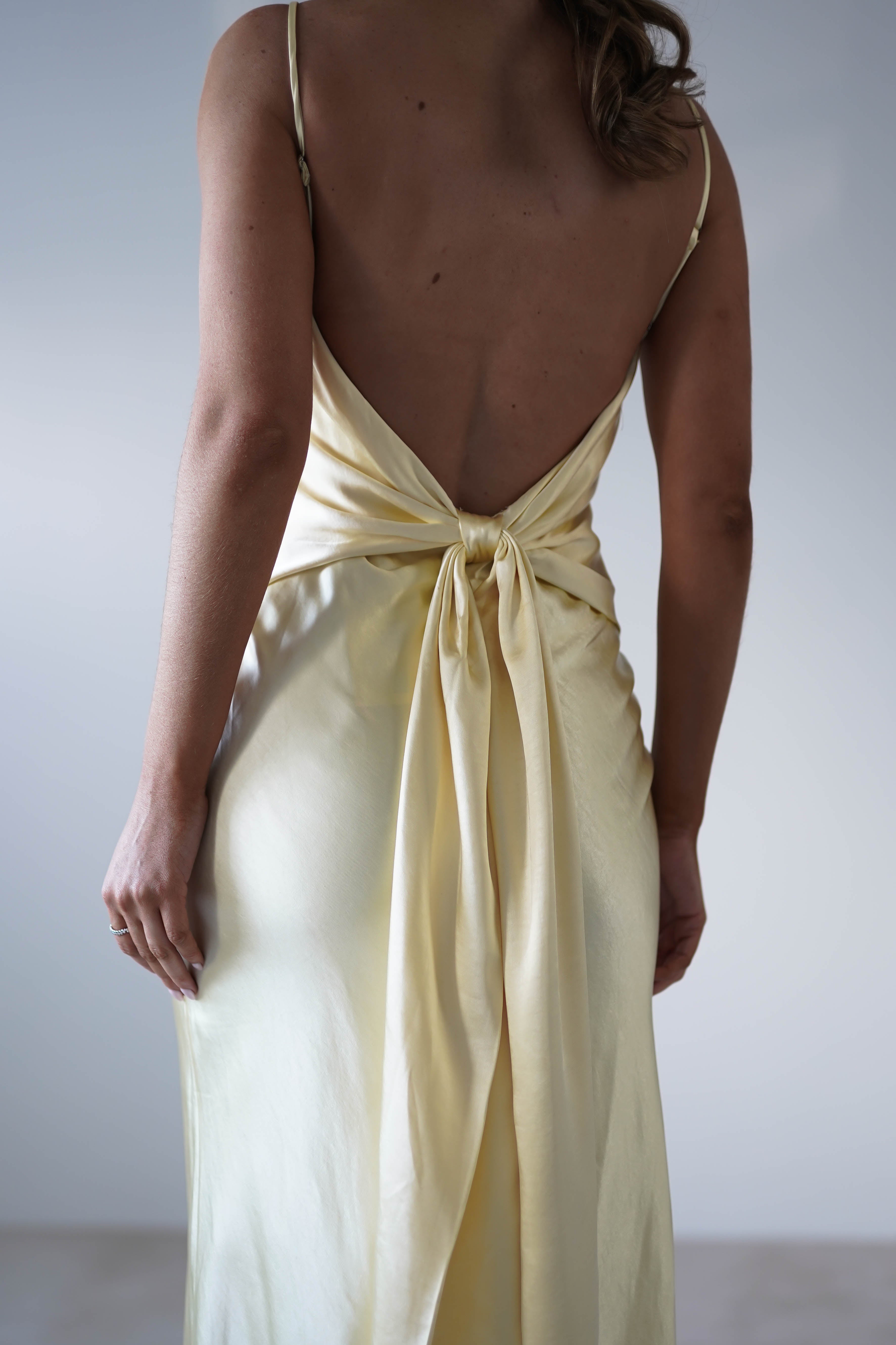 Melisande | Glowline Satin Dress