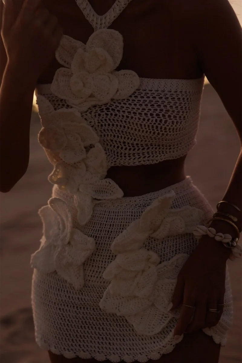 Ondine | Shorebloom Crochet Dress